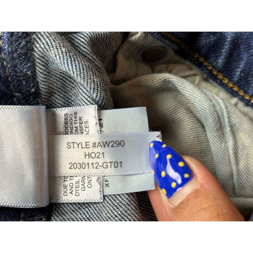 J.Crew 484 Jeans Men 30x34 Blue Slim Tapered Denim Cotton Blend Stretch 5-Pocket - Picture 6 of 14